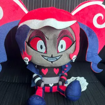 해즈빈 호텔에 오신 것을 환영합니다 라운드원 한정판 앉은 봉제 인형 벨벳