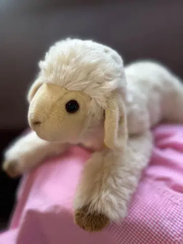 Steiff 슈타이프 양 보에키 라무 봉제 인형 40cm