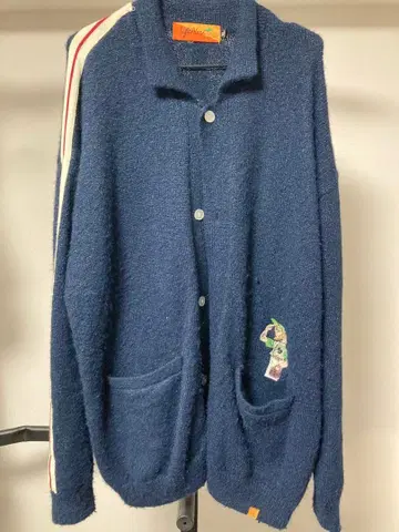 left Alone 네이비 가디건