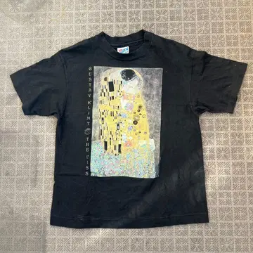 90s hanes 구스타프 클림트 아트 티셔츠