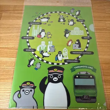 수박펭귄 클리어 파일 A4 사이즈 JR