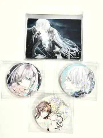 뱀파이어 기사 홀로그램 캔뱃지 클리어 카드 제로 유키