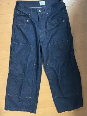 Bless U BU DOUBLE KNEE DENIM PANTS