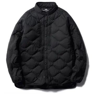 유니클로 x 화이트 마운티니어링/ 리사이클 하이브리드 다운 자켓