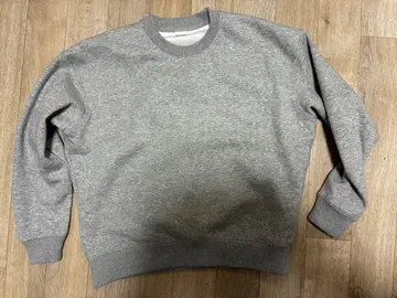 MUHAKU 숏 기장 맨투맨 짧은 기장