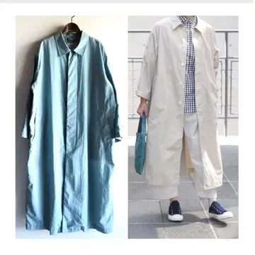 GRANDMA MAMA DAUGHTER 태슬론 나일론 스텐카라 코트