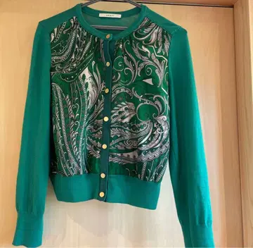 [ 새상품급 ] ANAYI 페이즐리 가디건