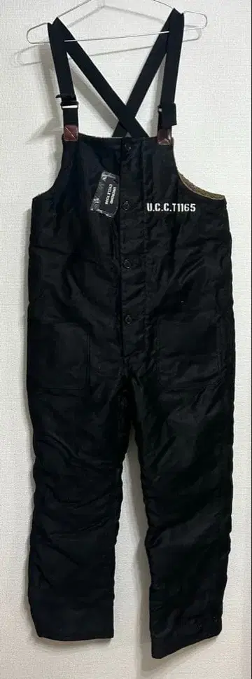 새상품 UNCROWD 언클라우드 데크 팬츠 블랙 L 사이즈