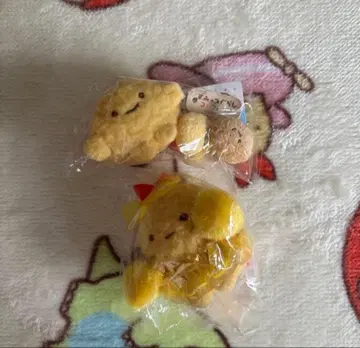 스미코구라시 테노리 봉제 인형 새우튀김 꼬리 & 아게다마