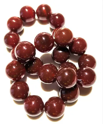 (701) 카넬리안 일련 35cm size 23개 17mm