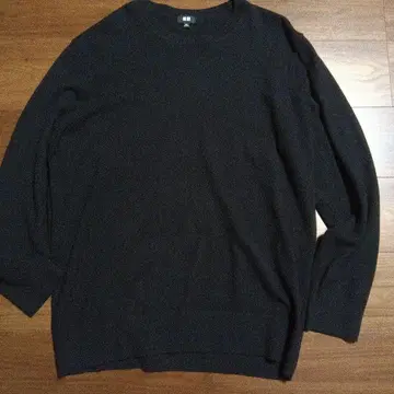 유니클로 캐시미어 크루넥 스웨터