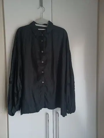 nestrobe 네스트로브 소매 레이스 린넨 블라우스