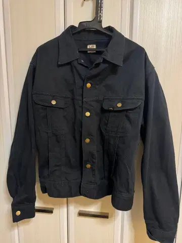 리 웨스터너 블랙 데님 자켓