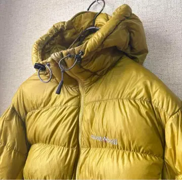 몽벨 알파인 다운 파카 머스타드 800fill