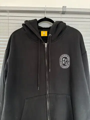 #FR2 블랙 후드티 풀 집업