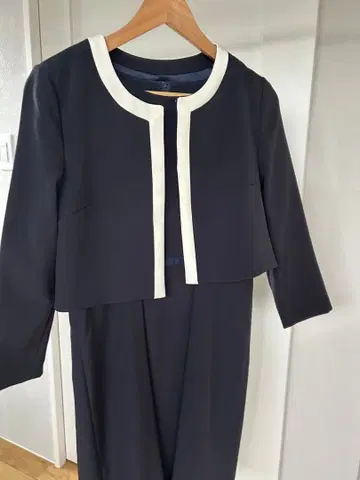 졸업, 입학 네이비 자켓 포함 원피스