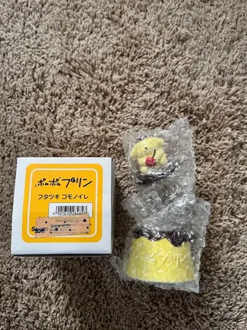 레어 폼폼푸딩 덮개 포함 소품함 산리오 1997년