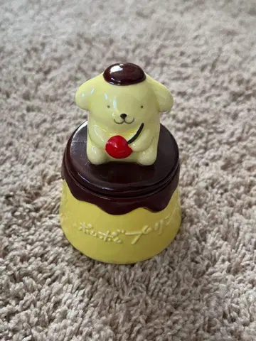 레어 폼폼푸딩 덮개 포함 소품함 산리오 1997년