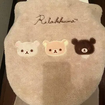 리락쿠마 화장실 커버 세트