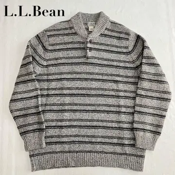 L.L.Bean 엘엘빈 XXL 헨리넥 울 니트 스웨터