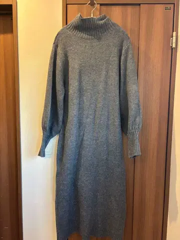 discoat 그레이 니트 원피스 F 사이즈