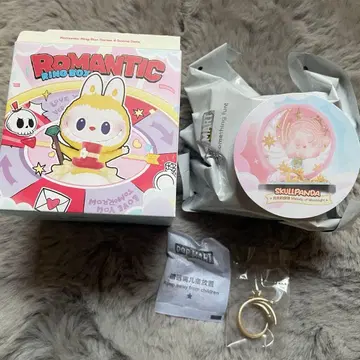 Romantic Ring Box 시리즈 4 장면 세트 SKULLPANDA