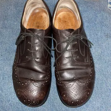 독일제 [핀 컴포트] 윙 칩 가죽 신발 스니커즈 건강 신발