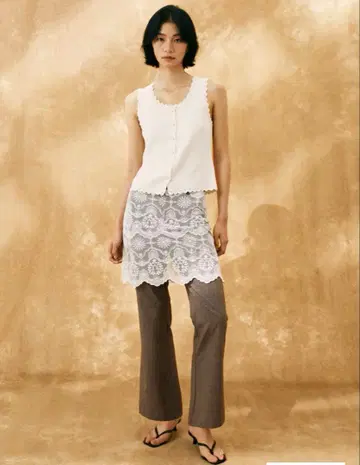 H&M 레이어드 팬츠