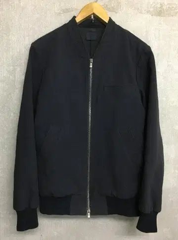 야마우치 우치 노카라 양질 직조 지퍼 자켓