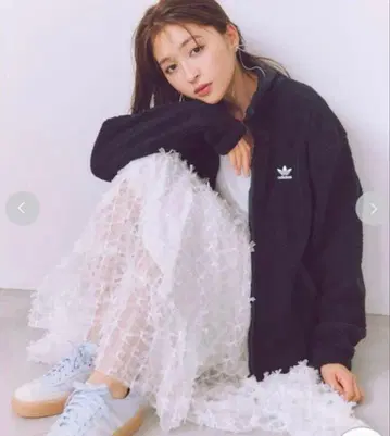 SNIDEL [ adidas Originals ] 보아 블루종 아우터