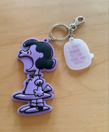 PEANUTS cafe 루시 키링