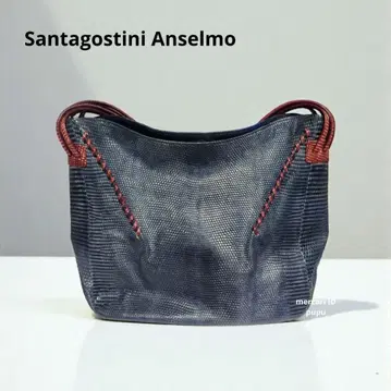 산타고스티니 이탈리아제 빈티지 핸드백 새상품급
