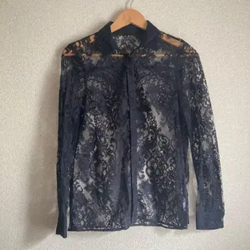 새상품급 그레이스 콘티넨탈 레이스 긴팔 셔츠 캐주얼