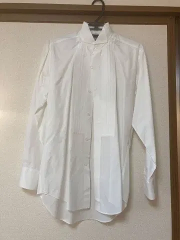 NOVARESE 웨딩 턱시도 셔츠 S 사이즈 결혼식 신랑