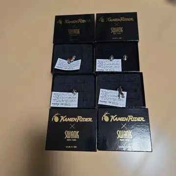 가면라이더 SWANK 핀즈 커프스 50주년 4개 상자 세트