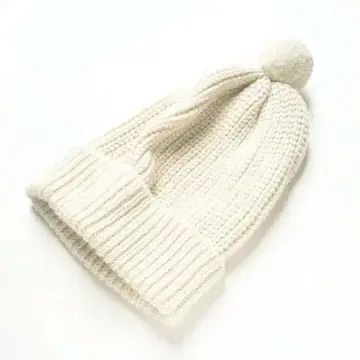 새상품 LISETTE 리제타 알파카 울 폼폼 니트 모자 엔벨로프