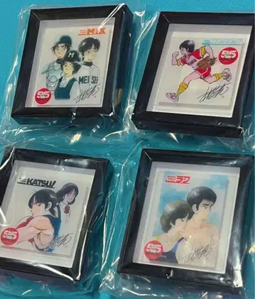 아다치 미츠루 화업 55주년 윈도우 아트 컬렉션 4개 세트