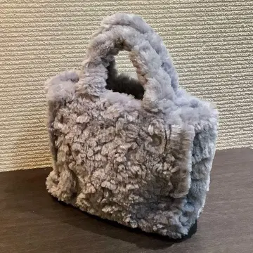 UNITED ARROWS 유나이티드 애로우즈 볼륨 보아 토트백