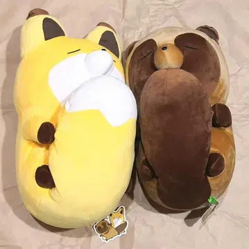 178 너구리와 여우 쫀득 봉제 인형 로프트 인터넷 스토어 한정판