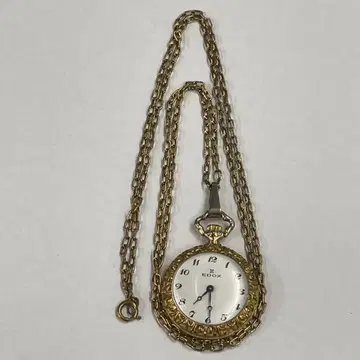 EDOX 에독스 펜던트 워치 회중시계 수동 와인딩 골드 스위스산