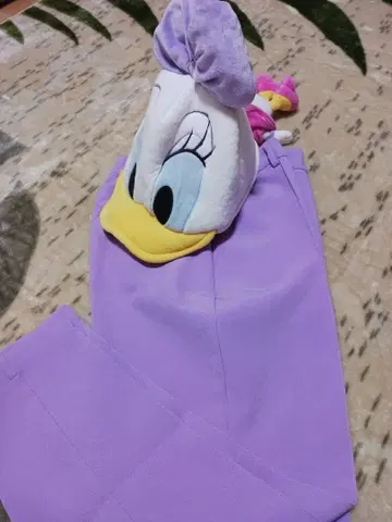 디즈니 데이지덕 팬캡 팬츠