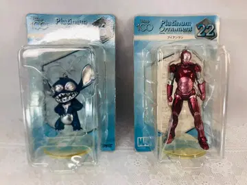 스티치 & 아이언맨 플라티나 오너먼트