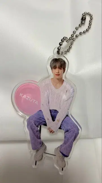 n.SSign 이벤트 혜택 아크릴 키링 KAZUTA