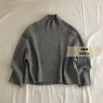 H&M 에이치앤엠 리브 니트 스웨터