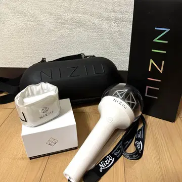NiziU 라이브 굿즈 라이트 스틱 케이스 라이트 스트랩 3점