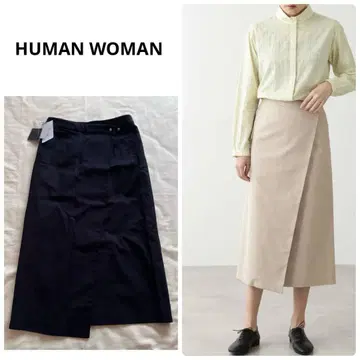 [ 택 포함 새상품 ] HUMAN WOMAN 휴먼 우먼 롱 스커트 M