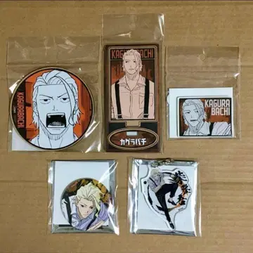 카구라바치 시바토 고 캔뱃지 아크릴 키링 코스터