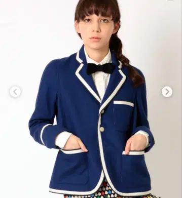 BEAMS BOY 빔즈 보이 울 스쿨 자켓 레트로 디자인