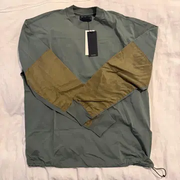 meanswhile 올리브 그린 긴팔 풀오버 사이즈 03