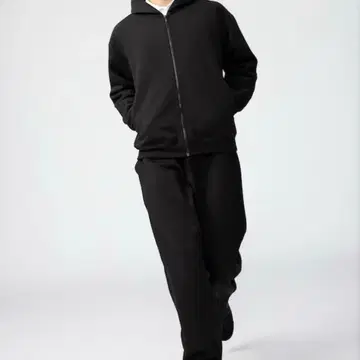 유니클로 C 맨투맨 와이드 팬츠 L